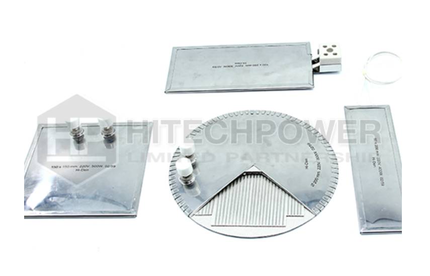 ฮีตเตอร์แผ่น Strip Heater Silicone Rubber Heater